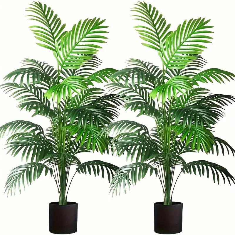 24 Leaves Areca Palm Artificia - đánh giá và giá Dracaena Marginata