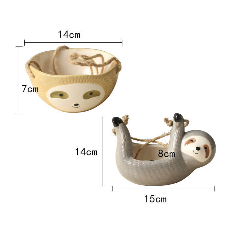 1Pcs Ceramic Hanging Plant Pot - đánh giá và giá Aloe Vera Pot